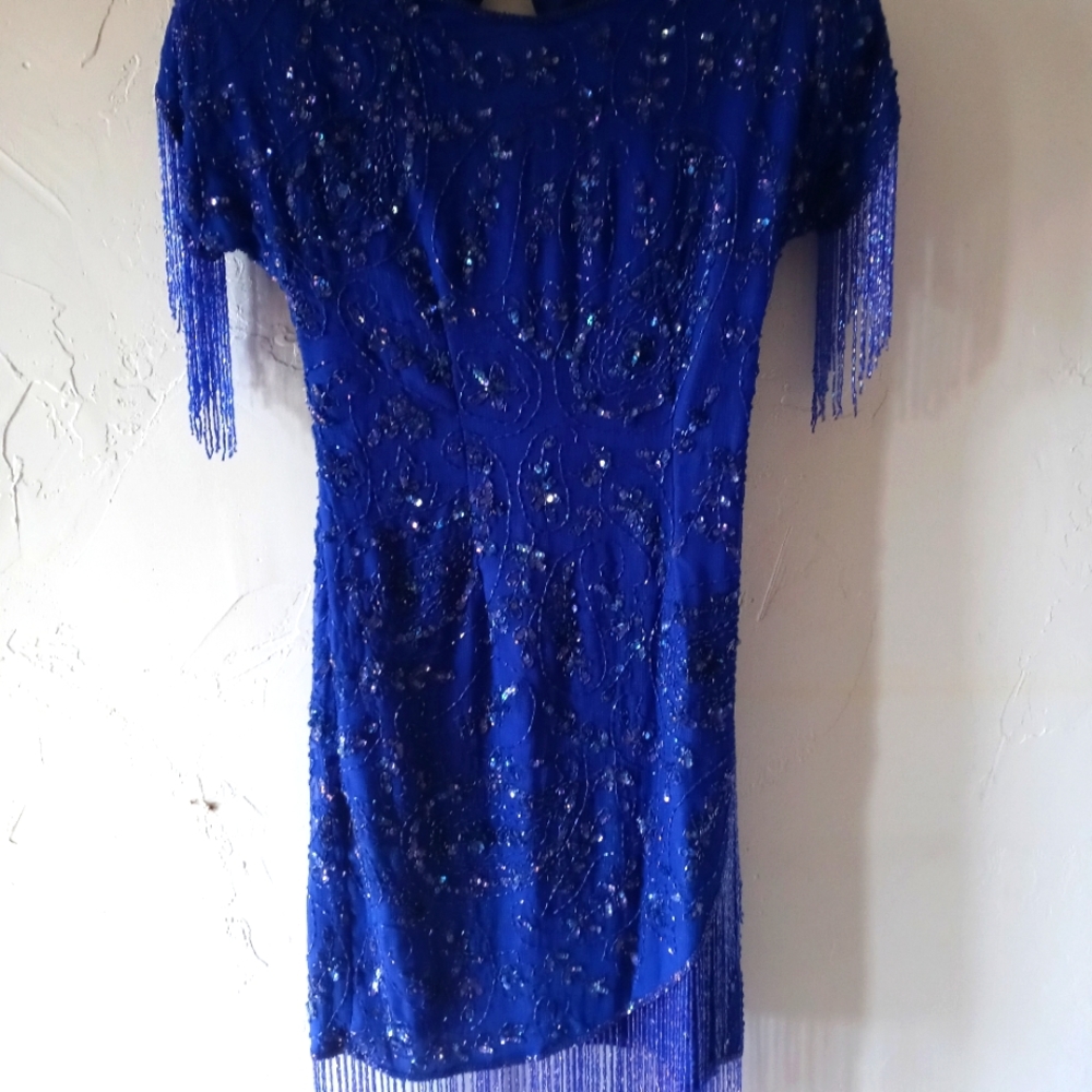 Vintage beaded gown